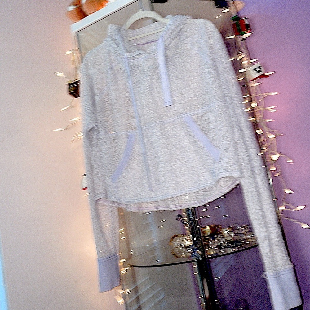 FP Movement Lavender Lace Hoodie, Worn 4 times